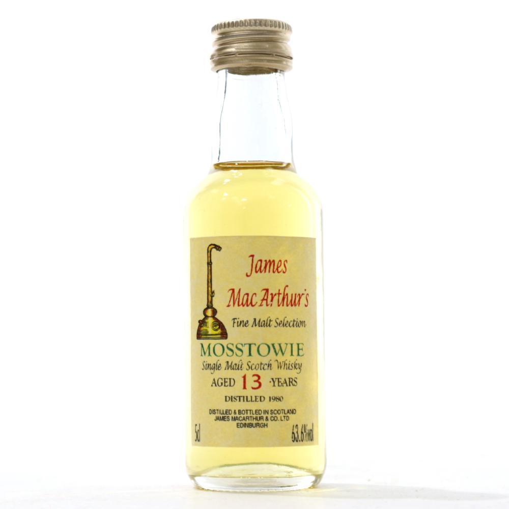 Mosstowie 1980 James MacArthur 13 Year Old Miniature 5cl