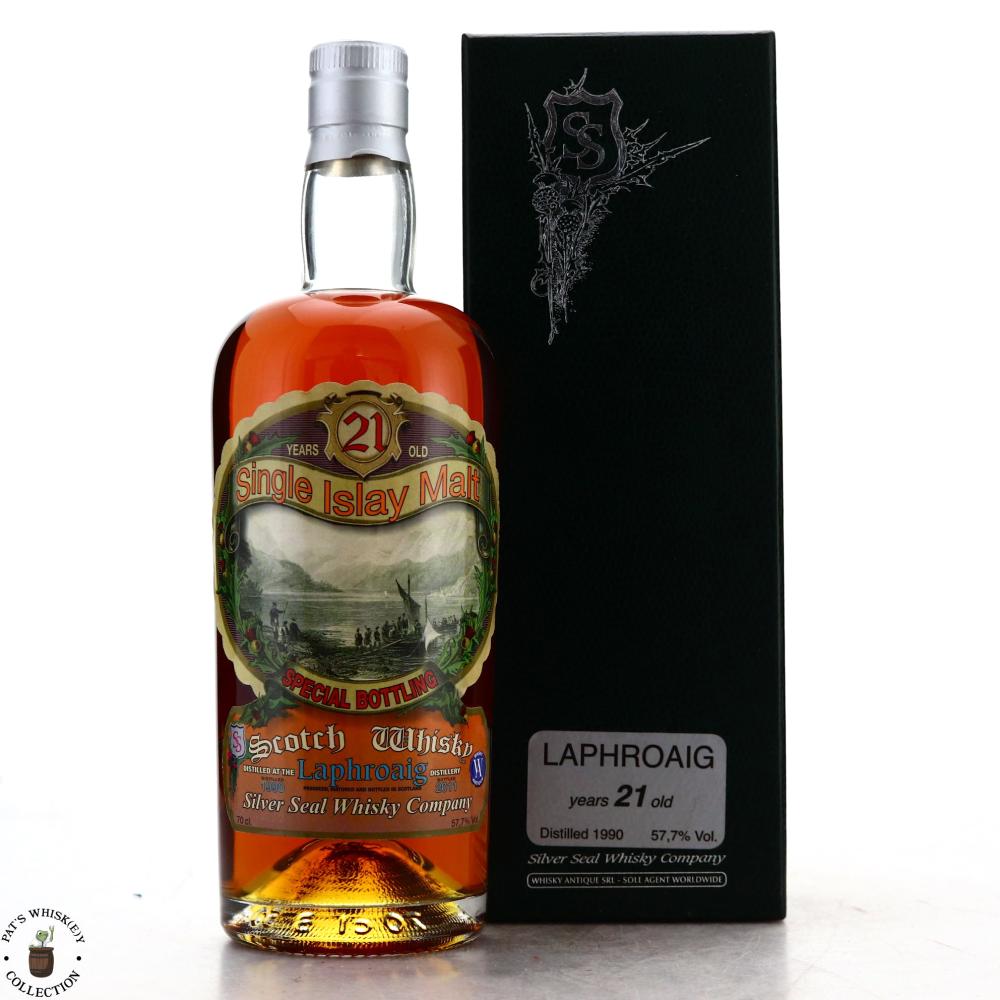 Laphroaig 1990 Silver Seal 21 Year Old / Sestante Collection