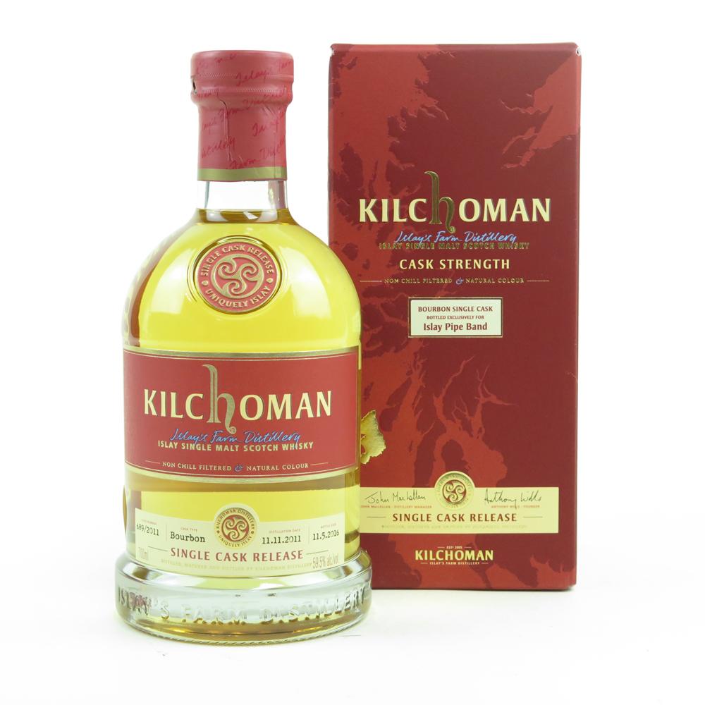 Kilchoman 2011 Islay Pipe Band Single Cask 2016