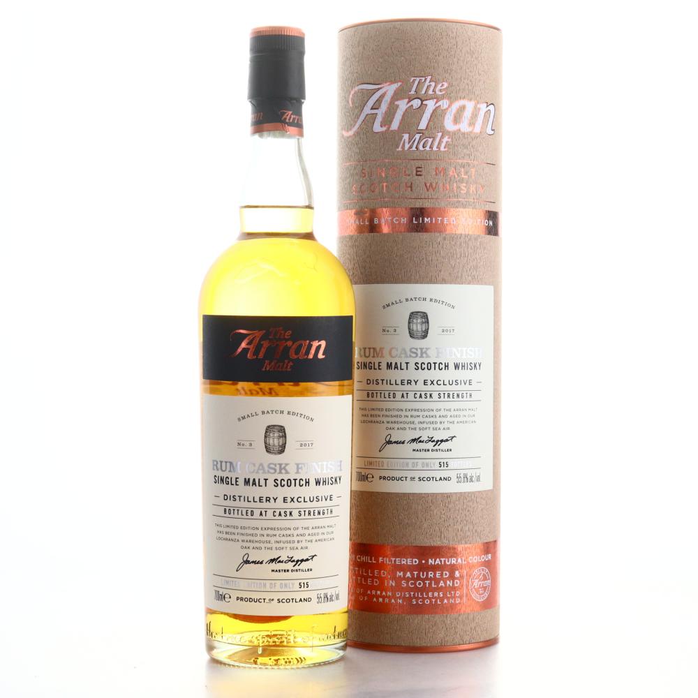 Arran Rum Cask Finish Distillery Exclusive No.3