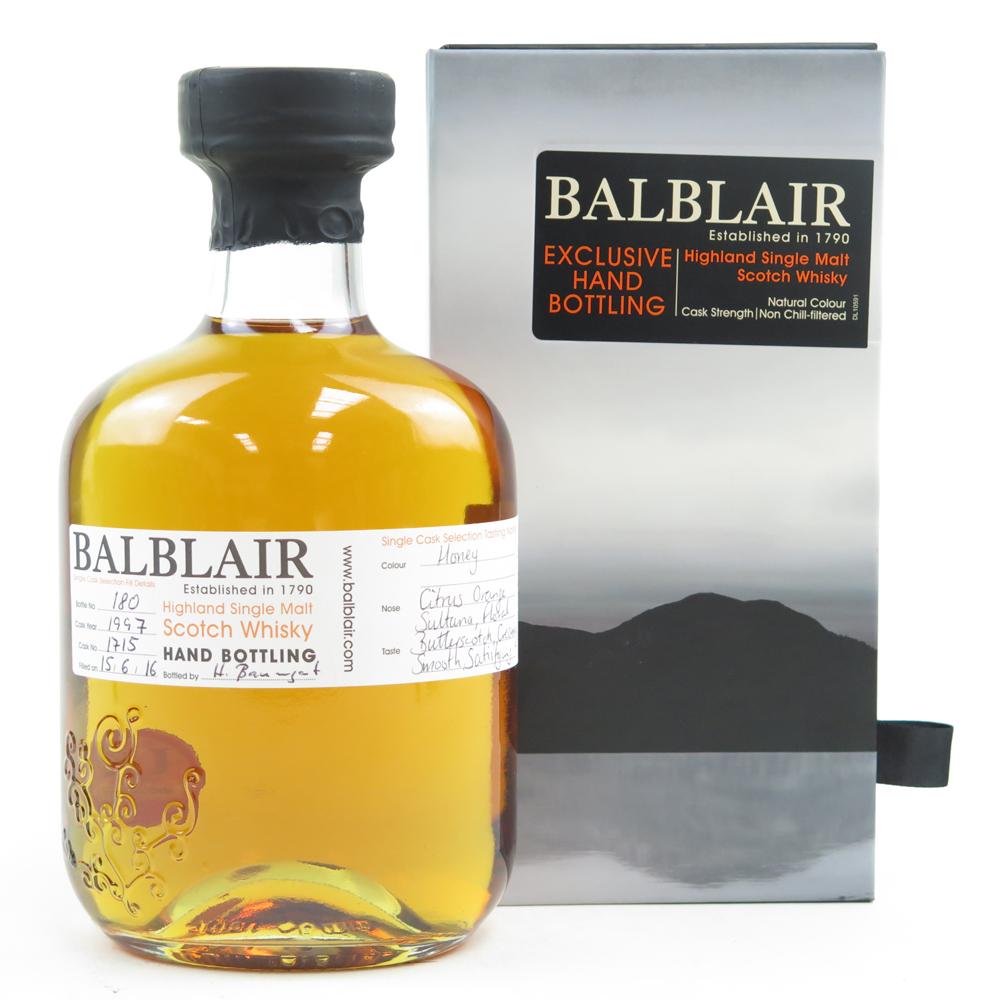 Balblair 1997 Hand Filled Cask #1715