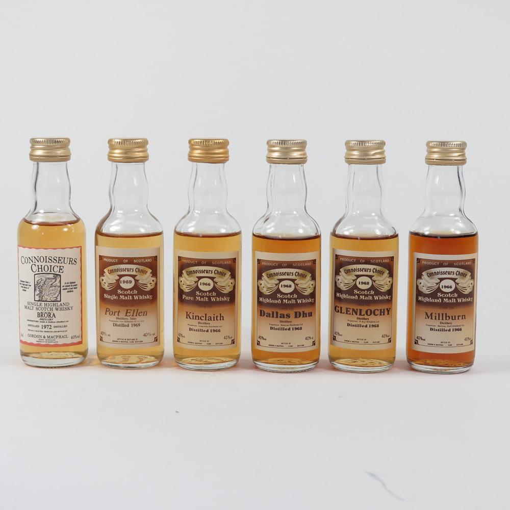 Gordon and MacPhail Closed Distillery Minature Selection 6 x 5cl 