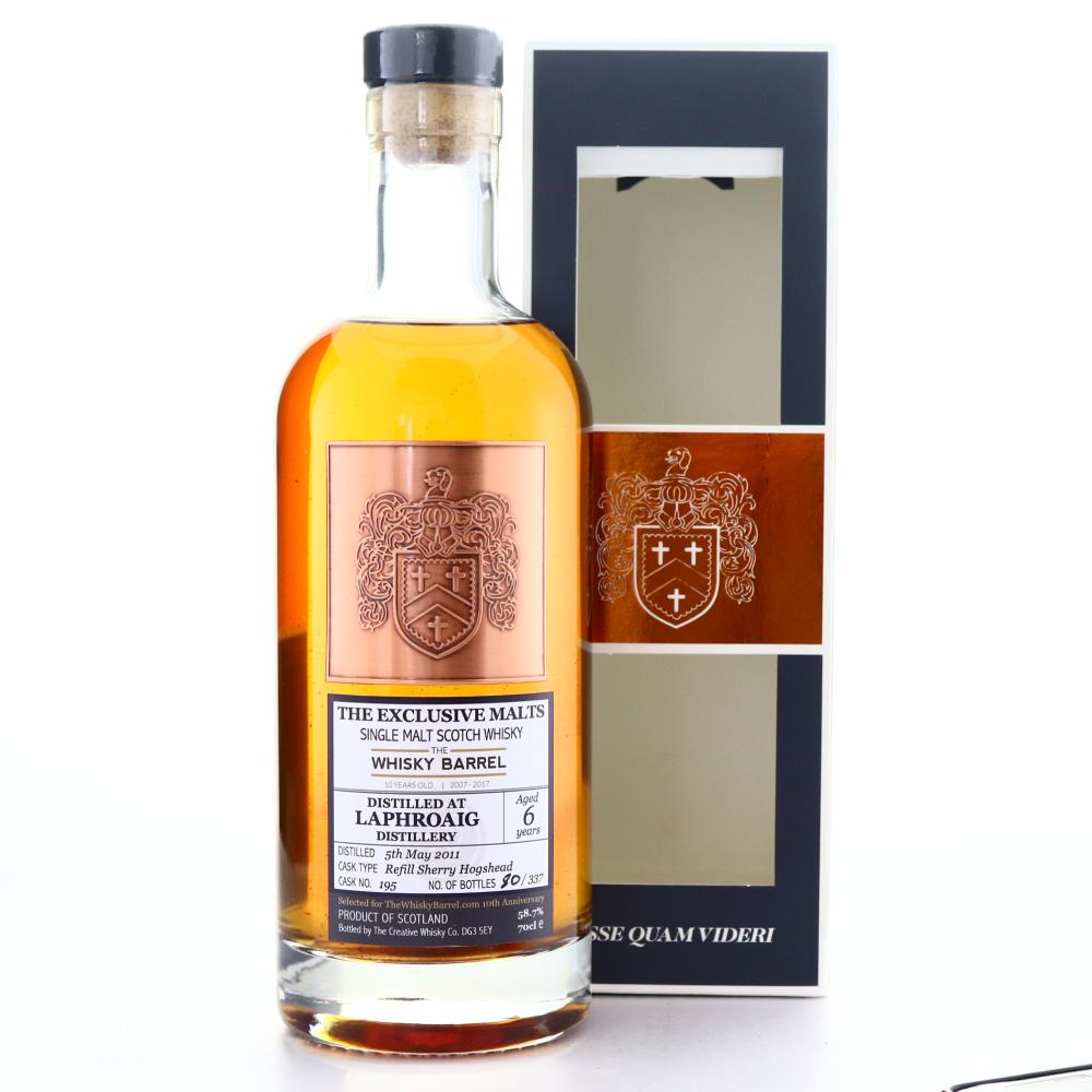 Laphroaig 2011 Creative Whisky Co 6 Year Old / TWB 10th Anniversary