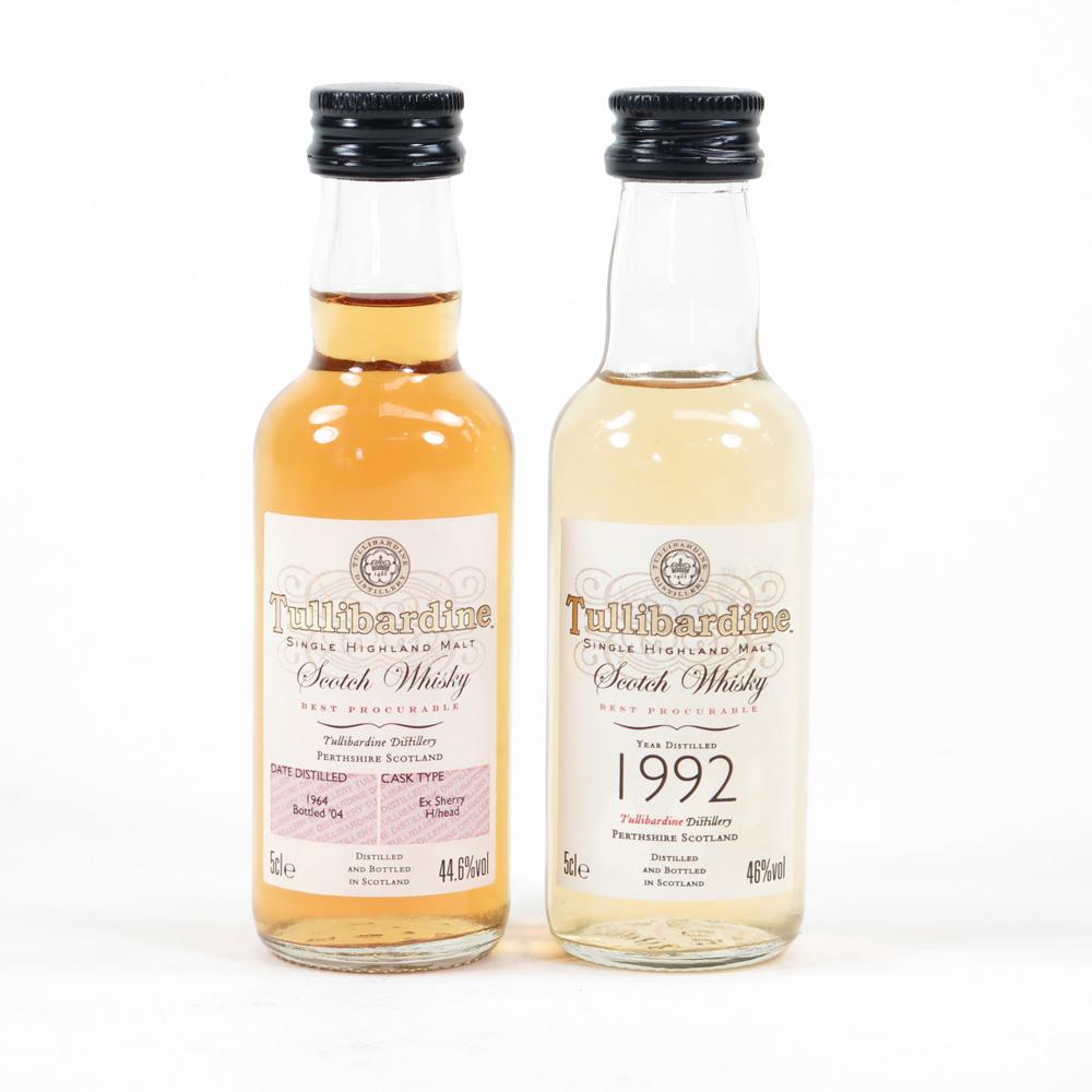 Tullibardine 1964 5cl Minature & 1992 5cl Minature