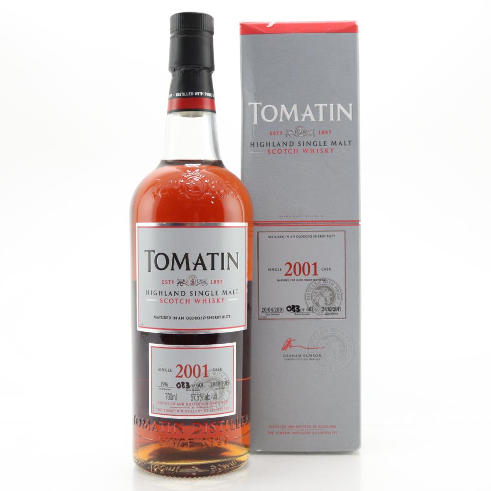 Tomatin 2001 Single Cask #1596