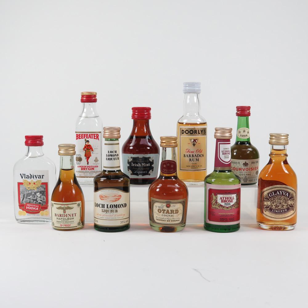 Miscellaneous Minature Selection 10 x 5cl