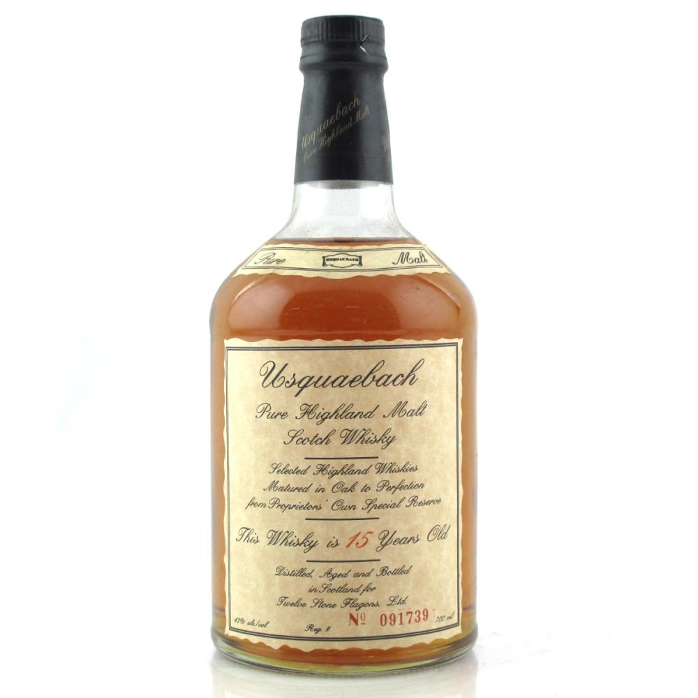 Usquaebach 15 Year Old Pure Highland Malt