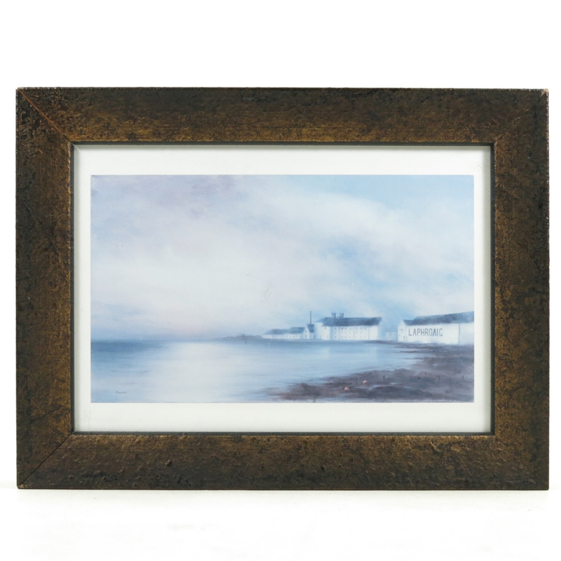 Laphroaig Framed Print / George Munton