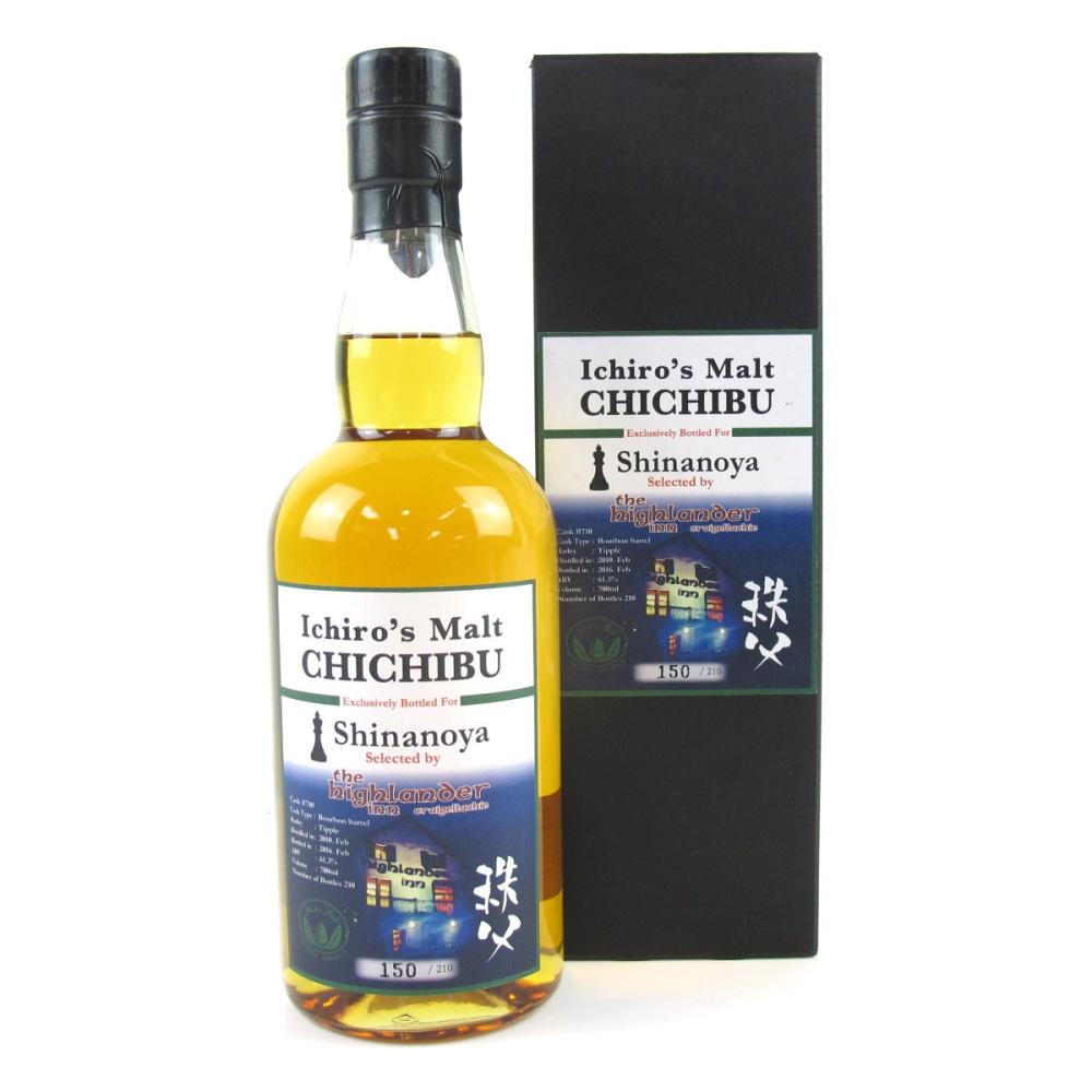 Chichibu 2010 Ichiro's Malt Single Cask #710 / Highlander Inn for Shinanoya