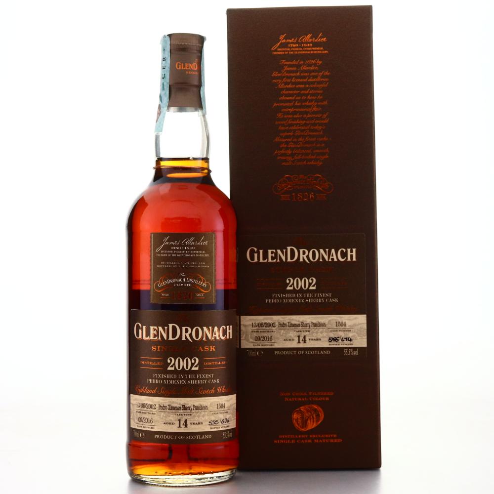 Glendronach 2002 Single PX Cask 14 Year Old #1504