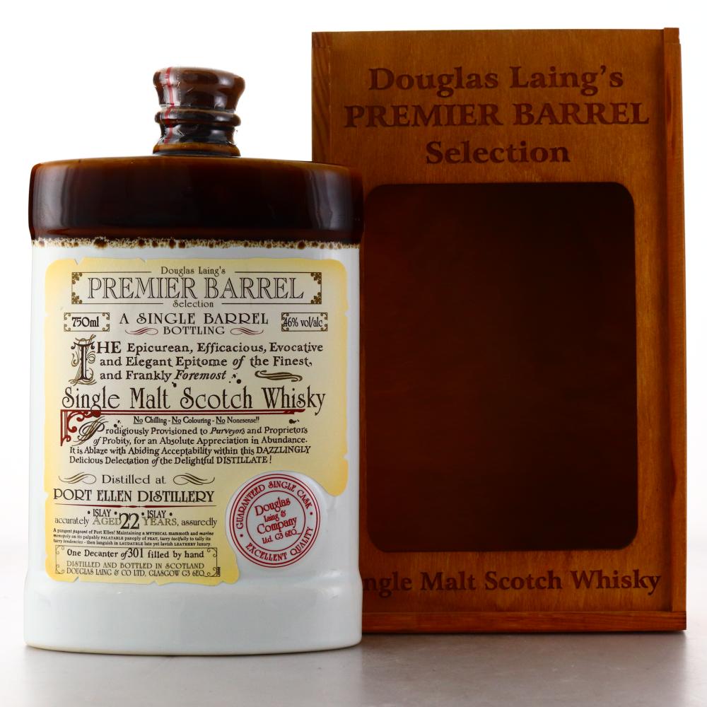 Port Ellen 22 Year Old Douglas Laing Premier Barrel 75cl / US Import