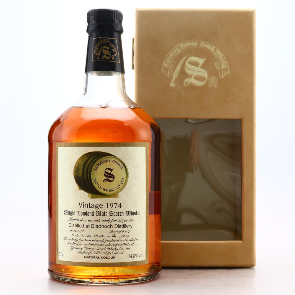 Bladnoch 1974 Signatory Vintage 25 Year Old
