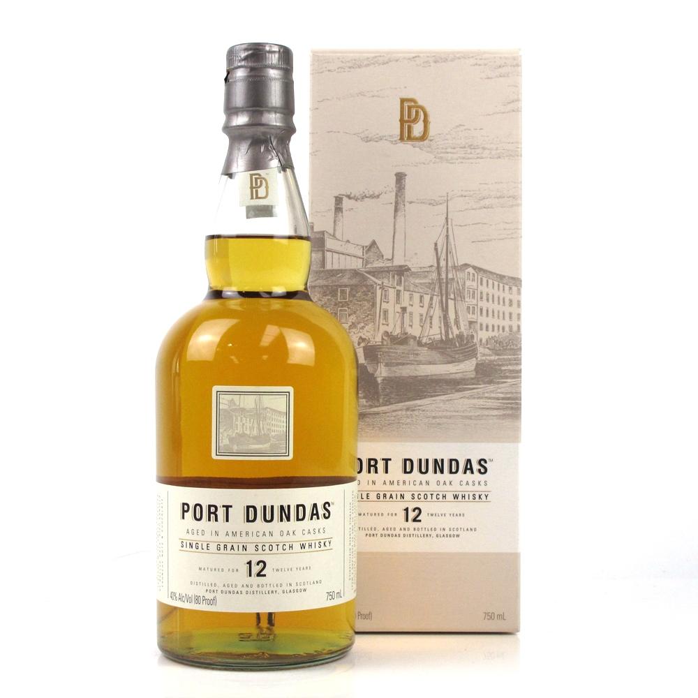 Port Dundas 12 Year Old Single Grain US Import / 75cl