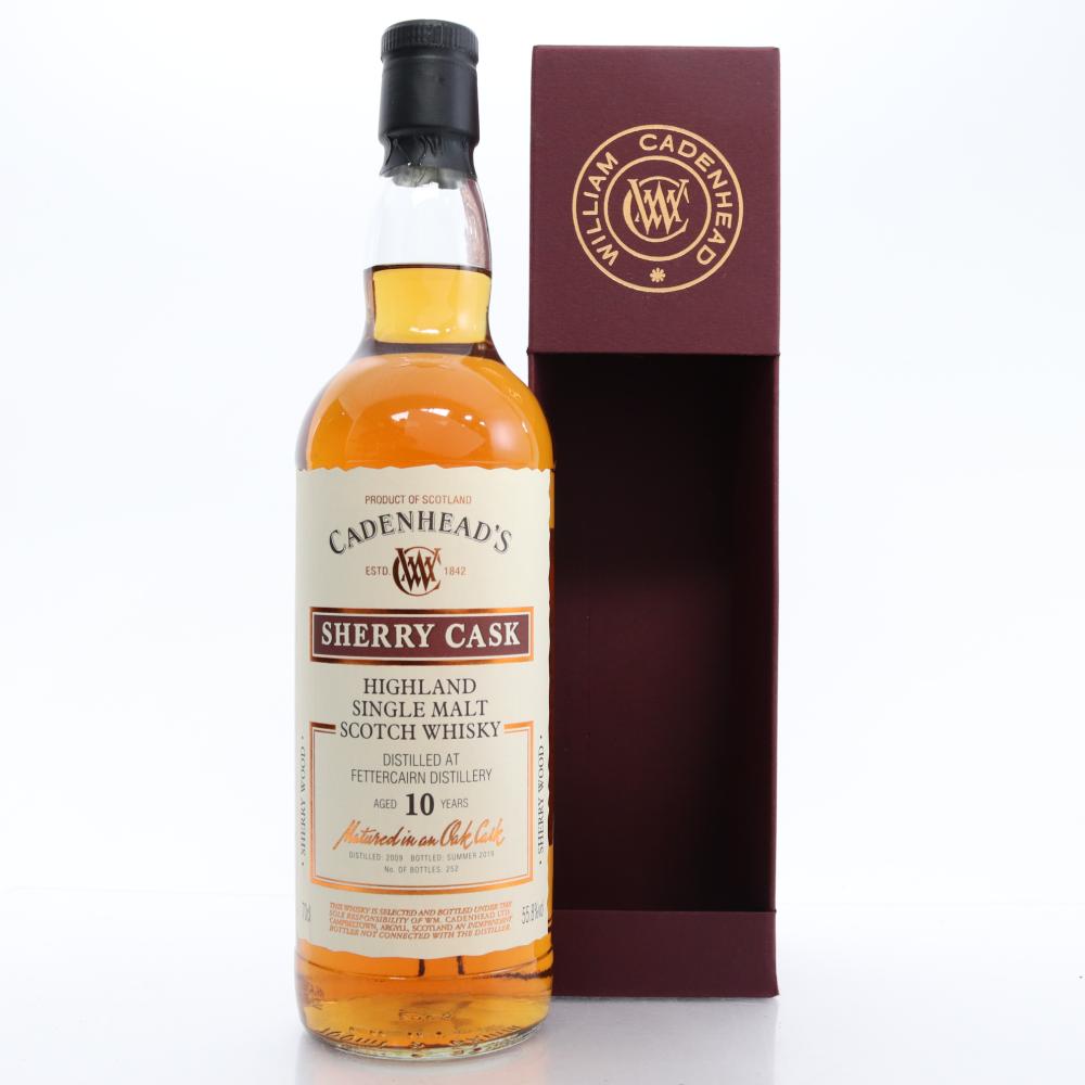 Fettercairn 2008 Cadenhead's 10 Year Old Sherry Cask