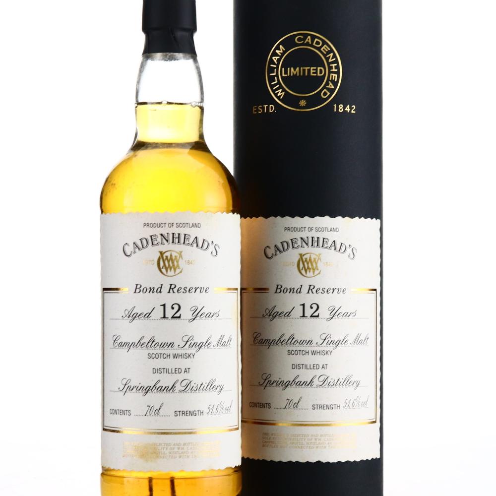 Springbank 12 Year Old Cadenhead's  / Bond Reserve