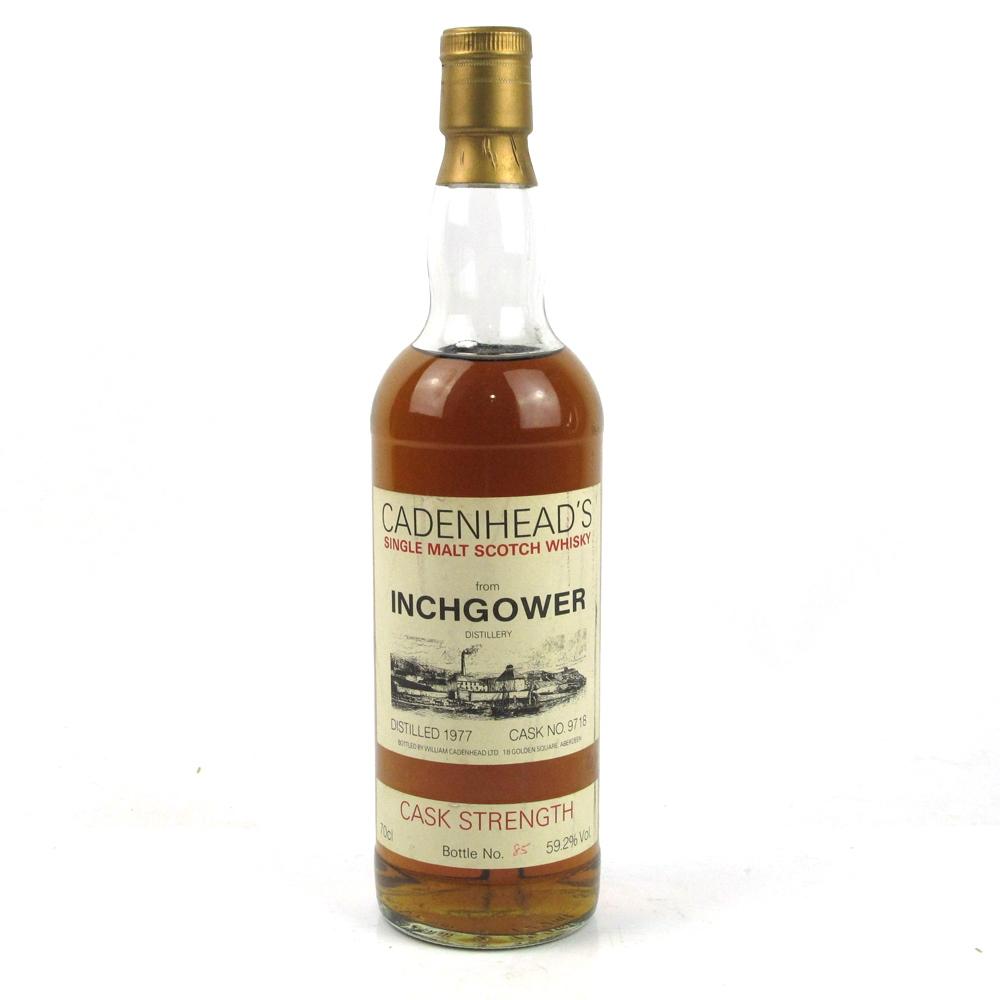 Inchgower 1977 Cadenhead's Cask Strength