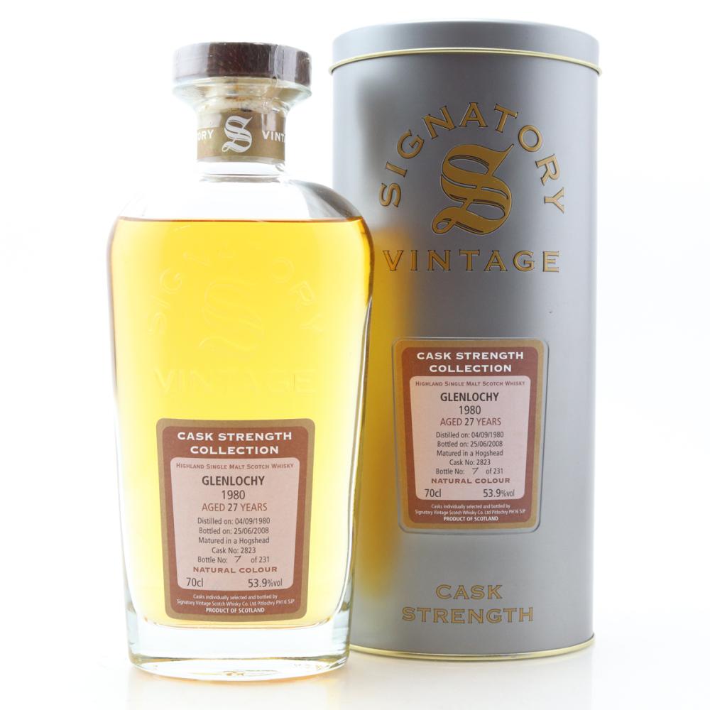 Glenlochy 1980 Signatory Vintage 27 Year Old Cask Strength