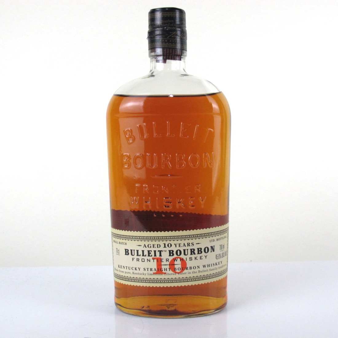 Bulleit Frontier Whiskey 10 Year Old Bourbon