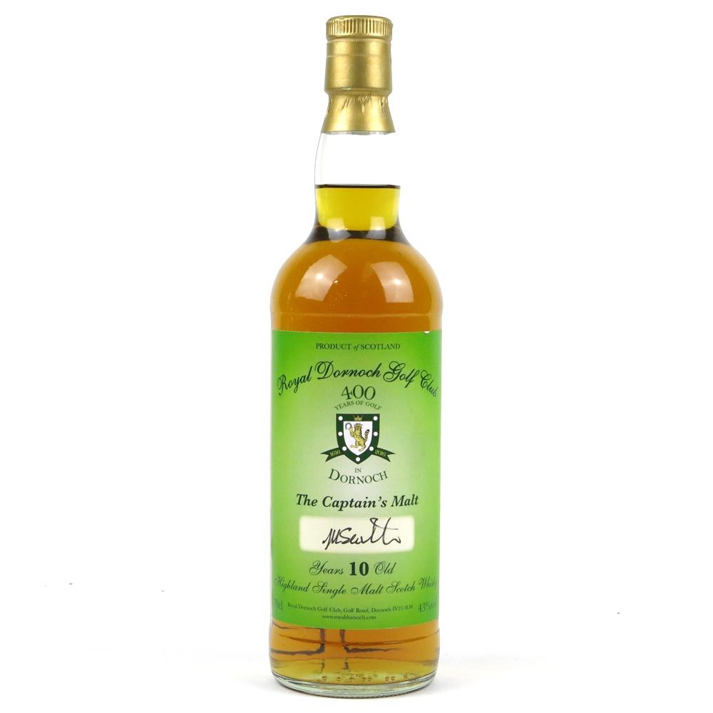 Royal Dornoch Golf Club 10 Year Old / 400 Years in Dornoch