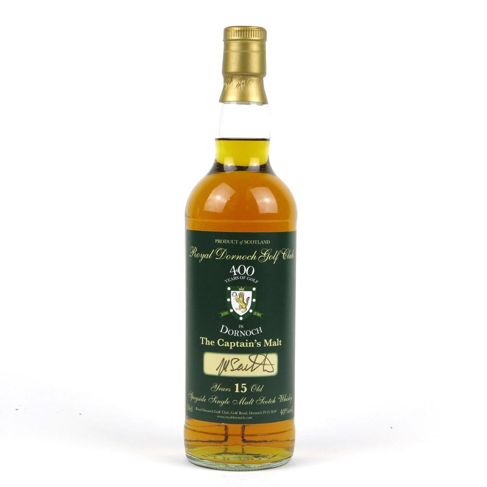 Royal Dornoch Golf Club 15 Year Old / 400 Years in Dornoch