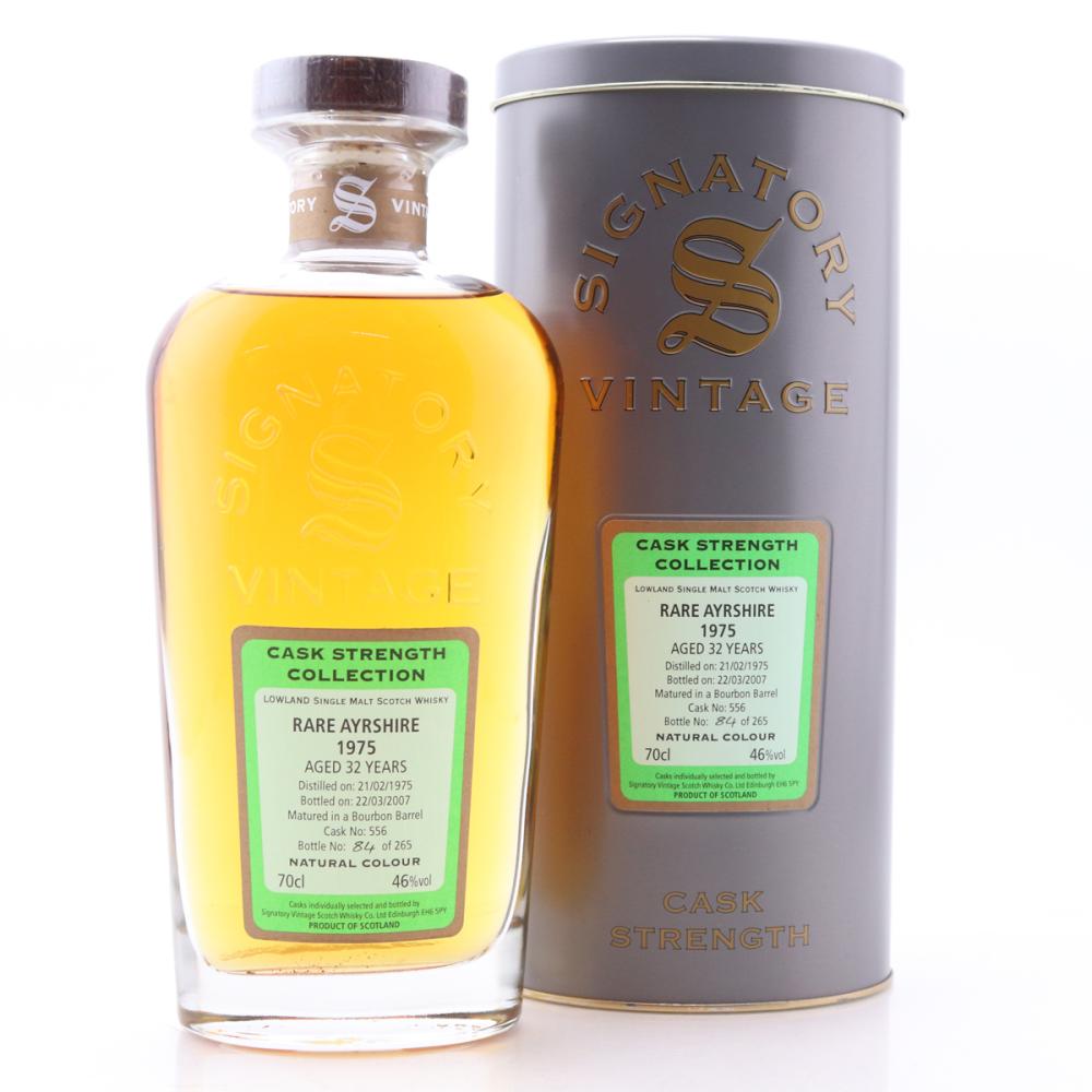 Ladyburn - Rare Ayrshire 1975 Signatory Vintage 32 Year Old Cask Strength