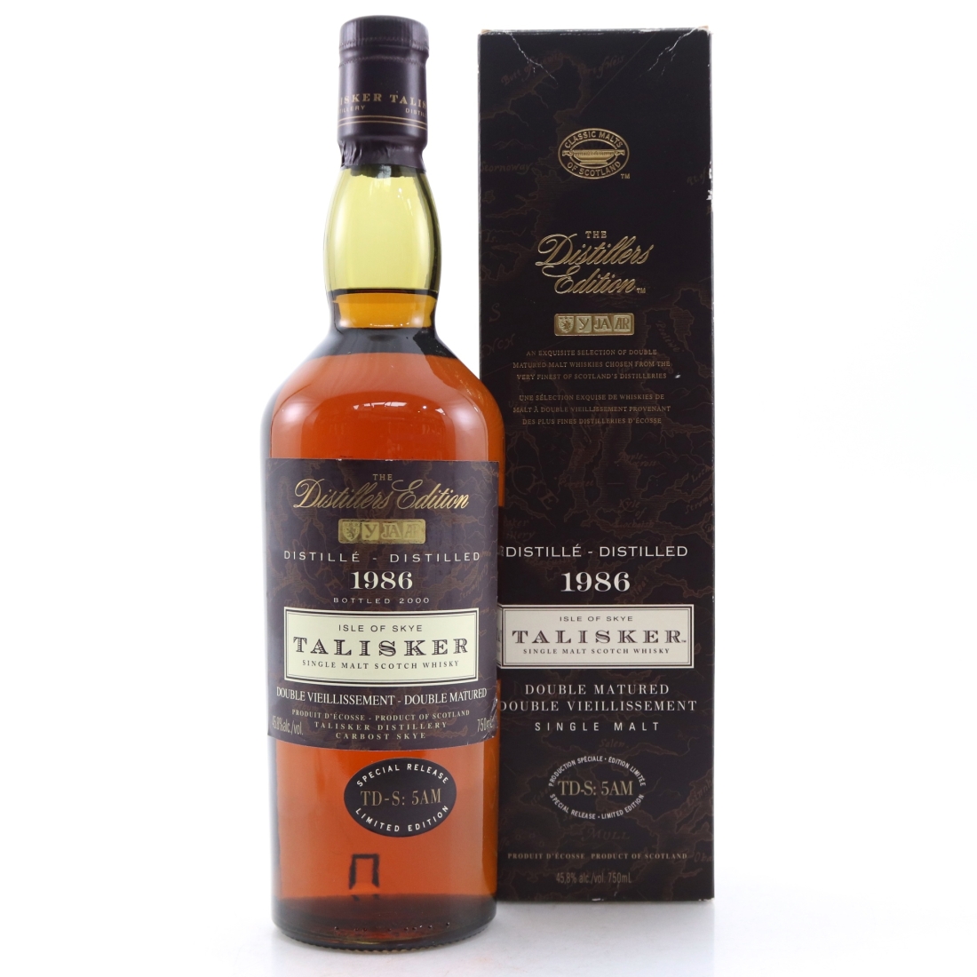 Talisker 1986 Distillers Edition 75cl