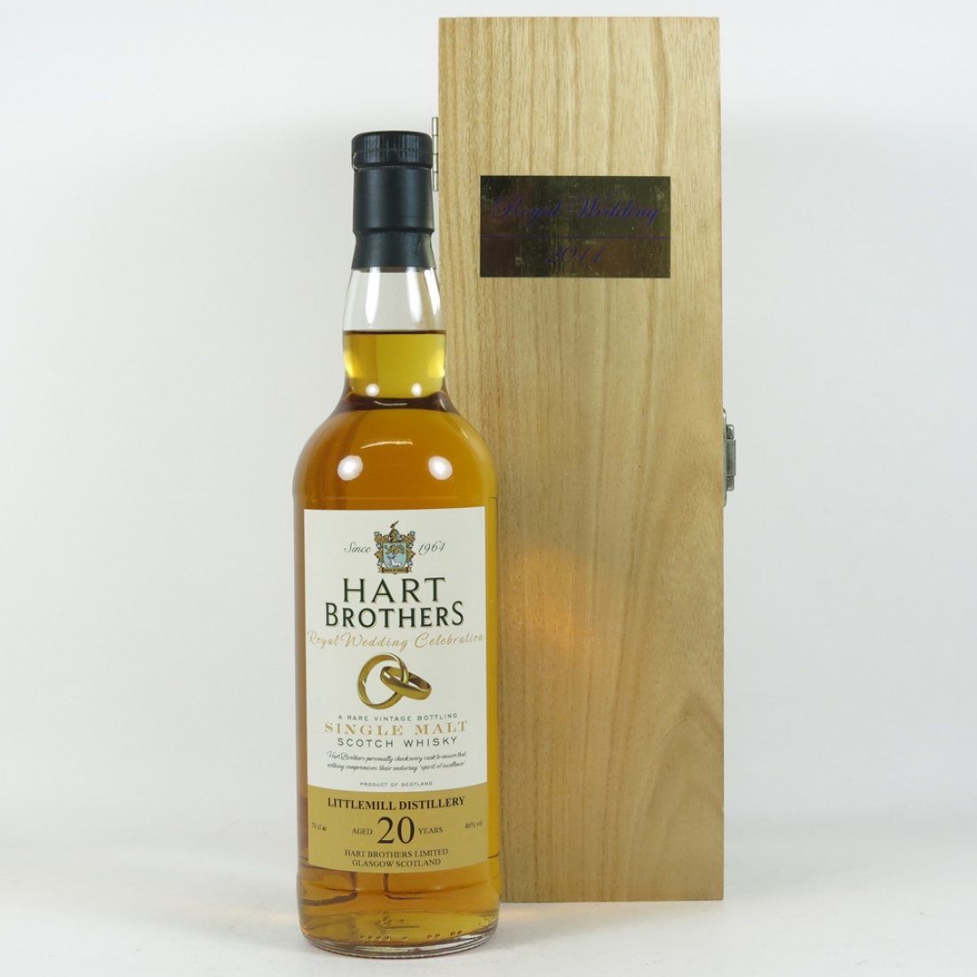 Littlemill Royal Wedding 20 Year Old Hart Brothers