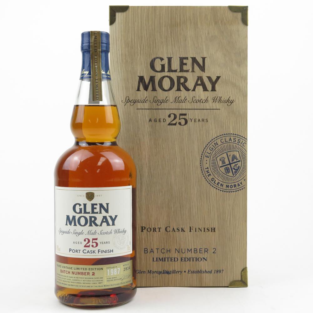 Glen Moray 1987 25 Year Old Port Cask Finish Batch #2