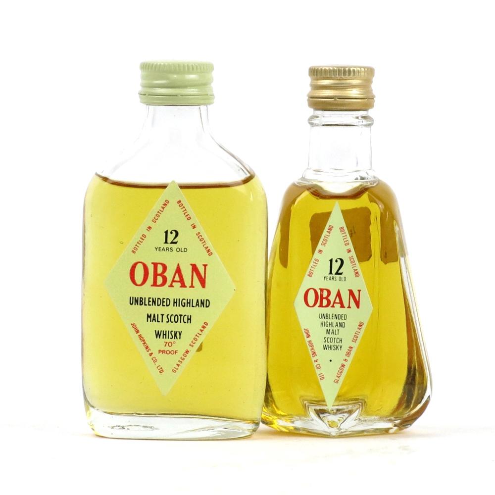 Oban 12 Year Old 1970s Miniatures Circa 1960s/1970s