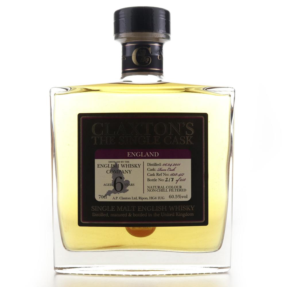 English Whisky Co 2011 Claxton's 6 Year Old