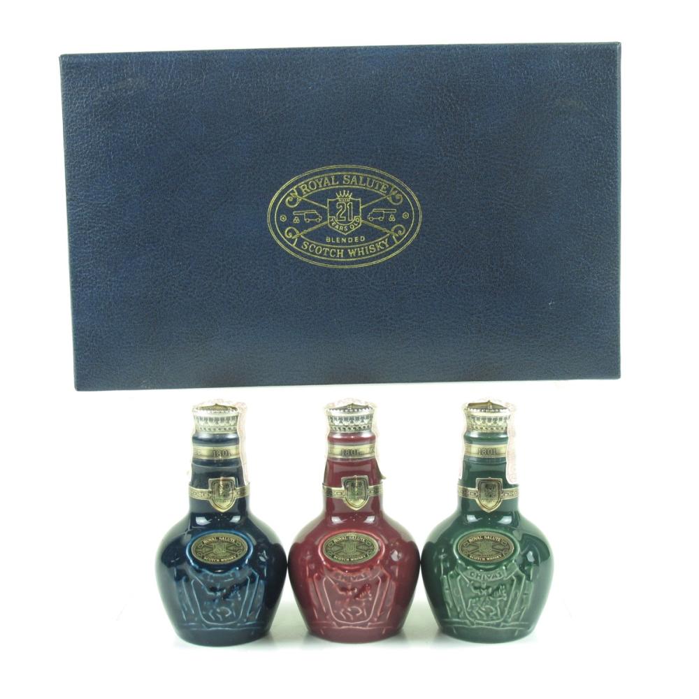 Chivas Regal 21 Year Old Royal Salute Gift Pack 3 x 5cl