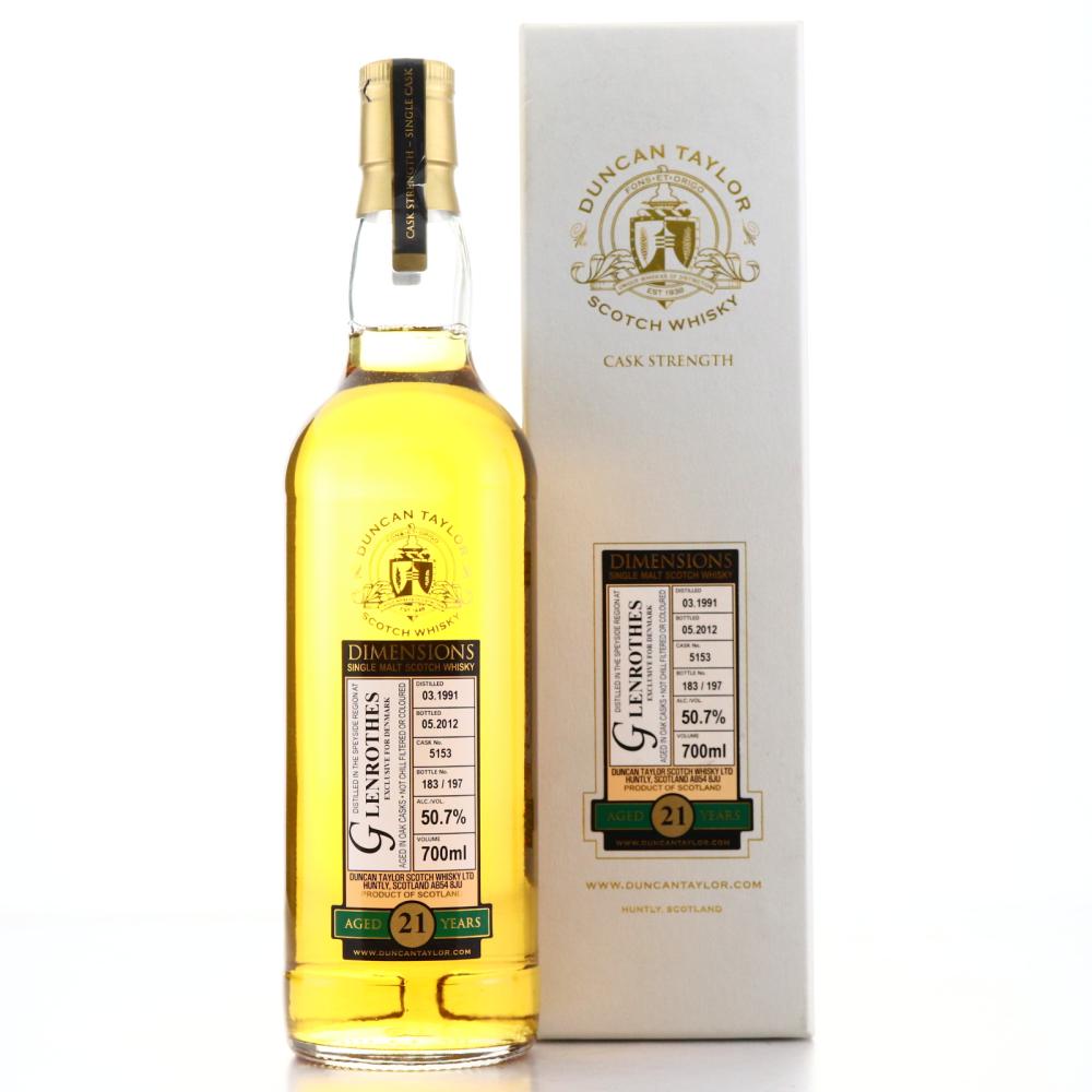 Glenrothes 1991 Duncan Taylor 21 Year Old