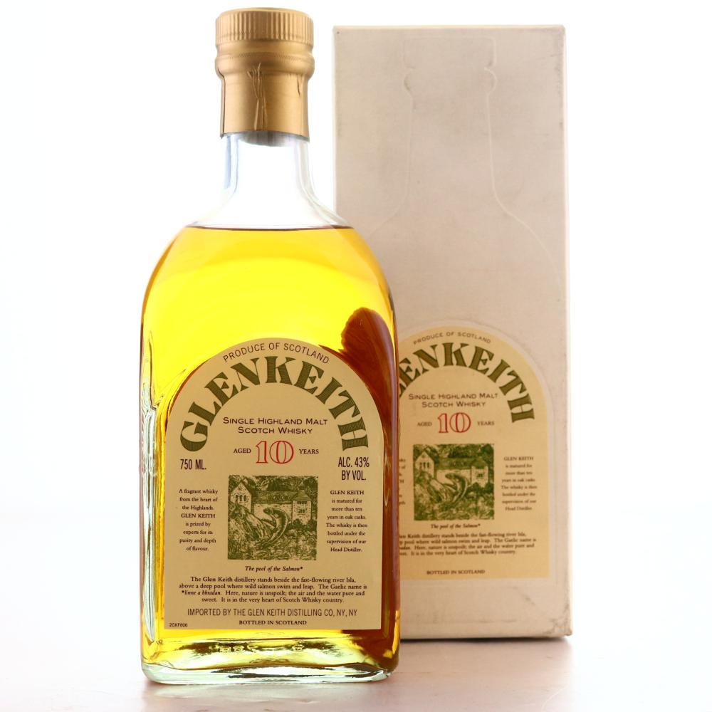 Glen Keith 10 Year Old 75cl / US Import