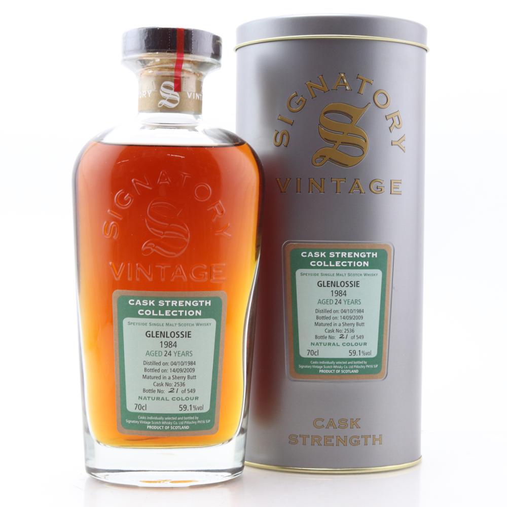 Glenlossie 1984 Signatory Vintage 24 Year Old Cask Strength