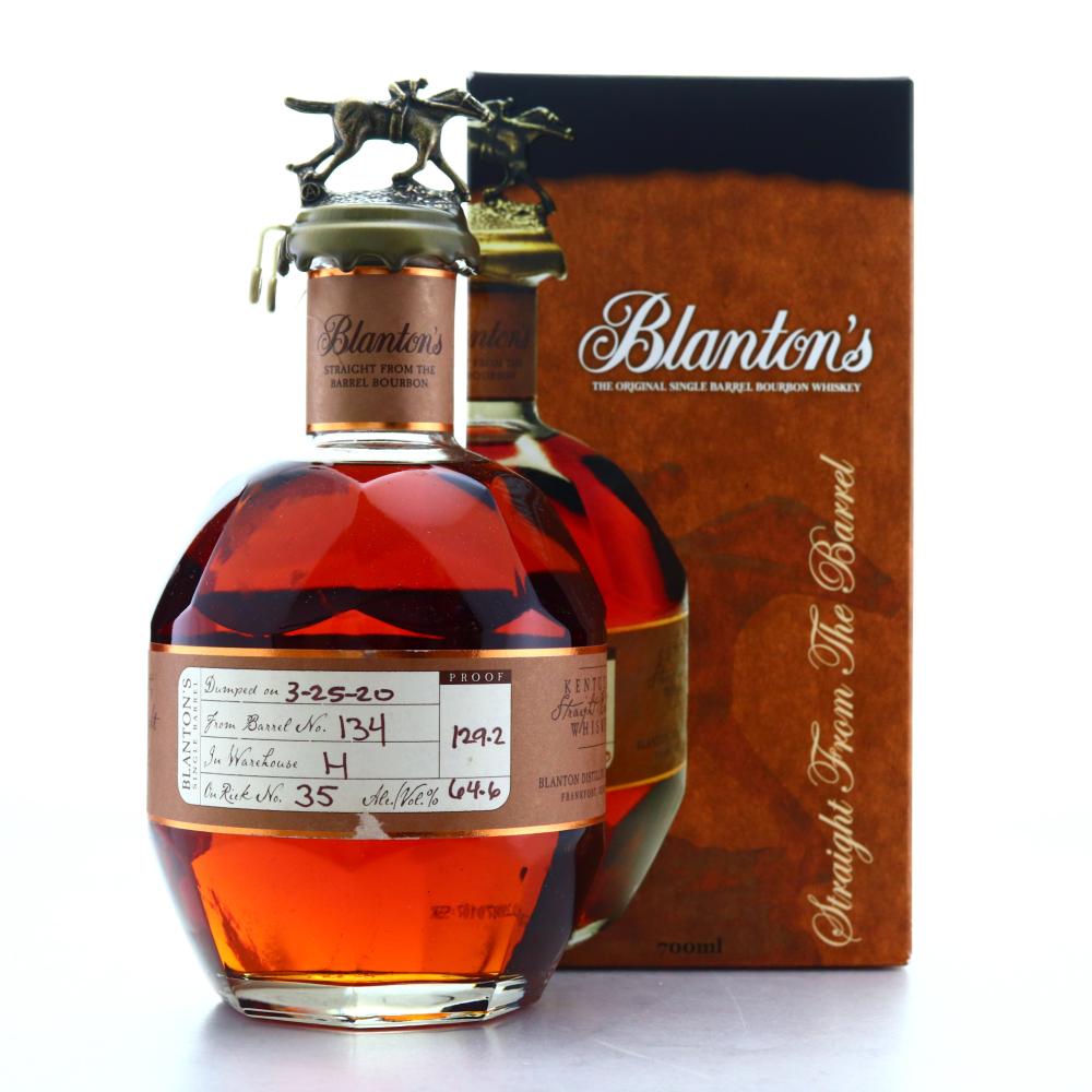 Blanton’s Straight from the Barrel dumped 2020