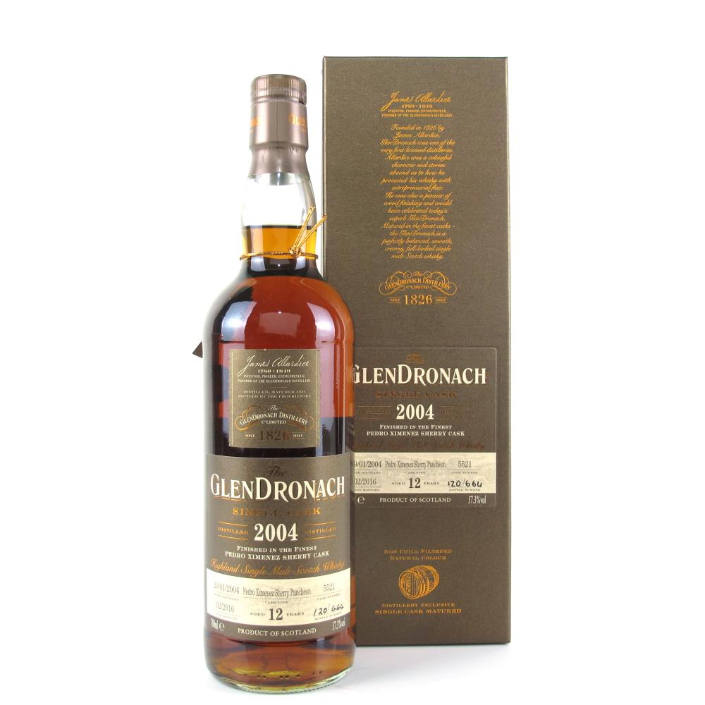 Glendronach 2004 Single Cask 12 Year Old # 5521