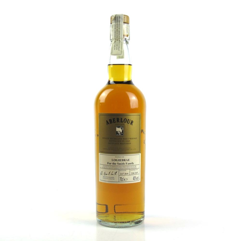 Aberlour 1989 Scottish Millennium Celebrations / Reserved for Logiebrae For the Smith Family
