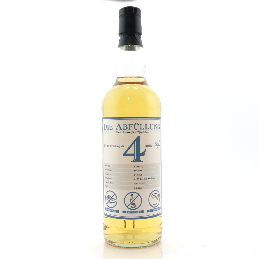 Laphroaig 2000 Der Whisky Edition 4 / Die Abfullung