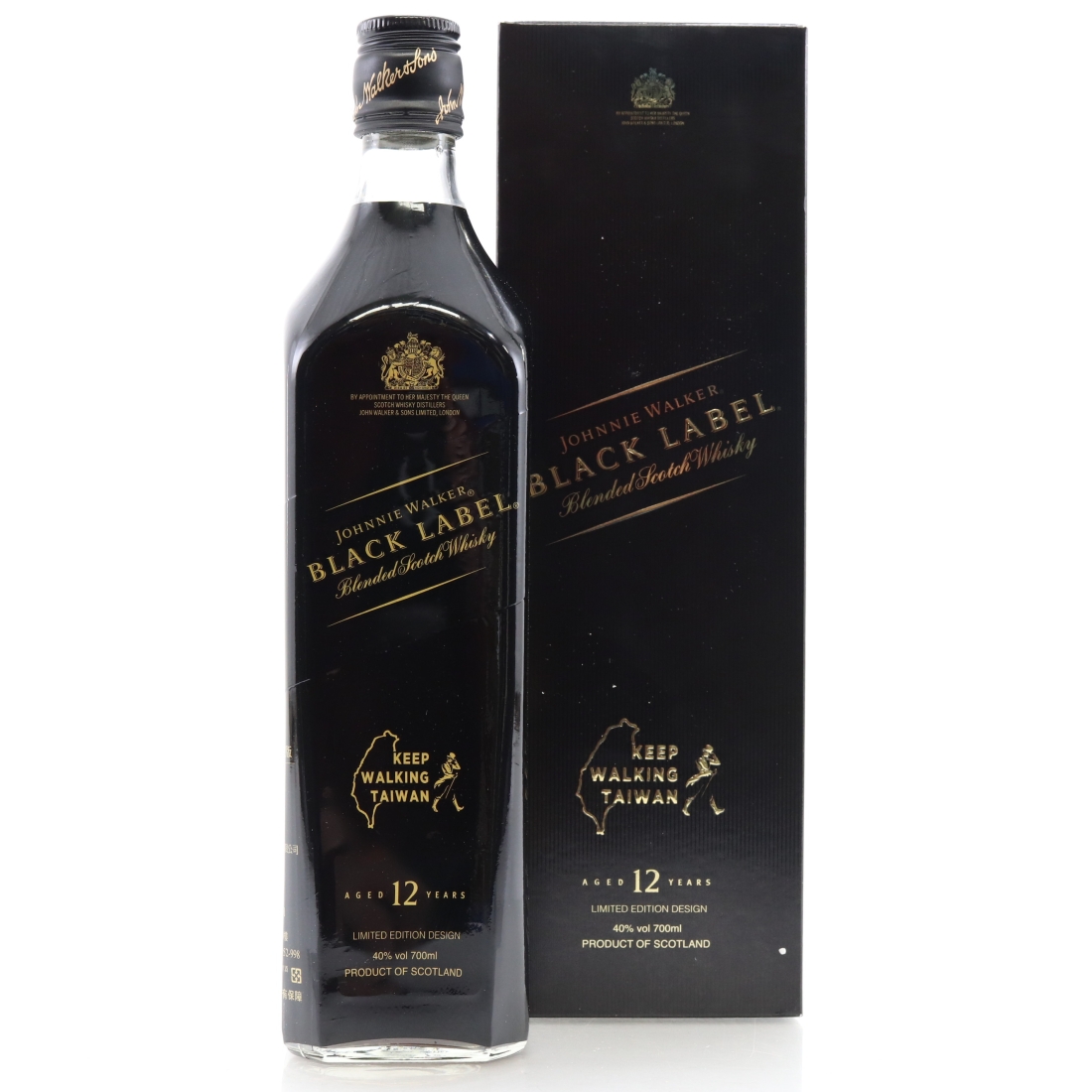Johnnie Walker 12 Year Old Black Label / Keep Walking Taiwan 