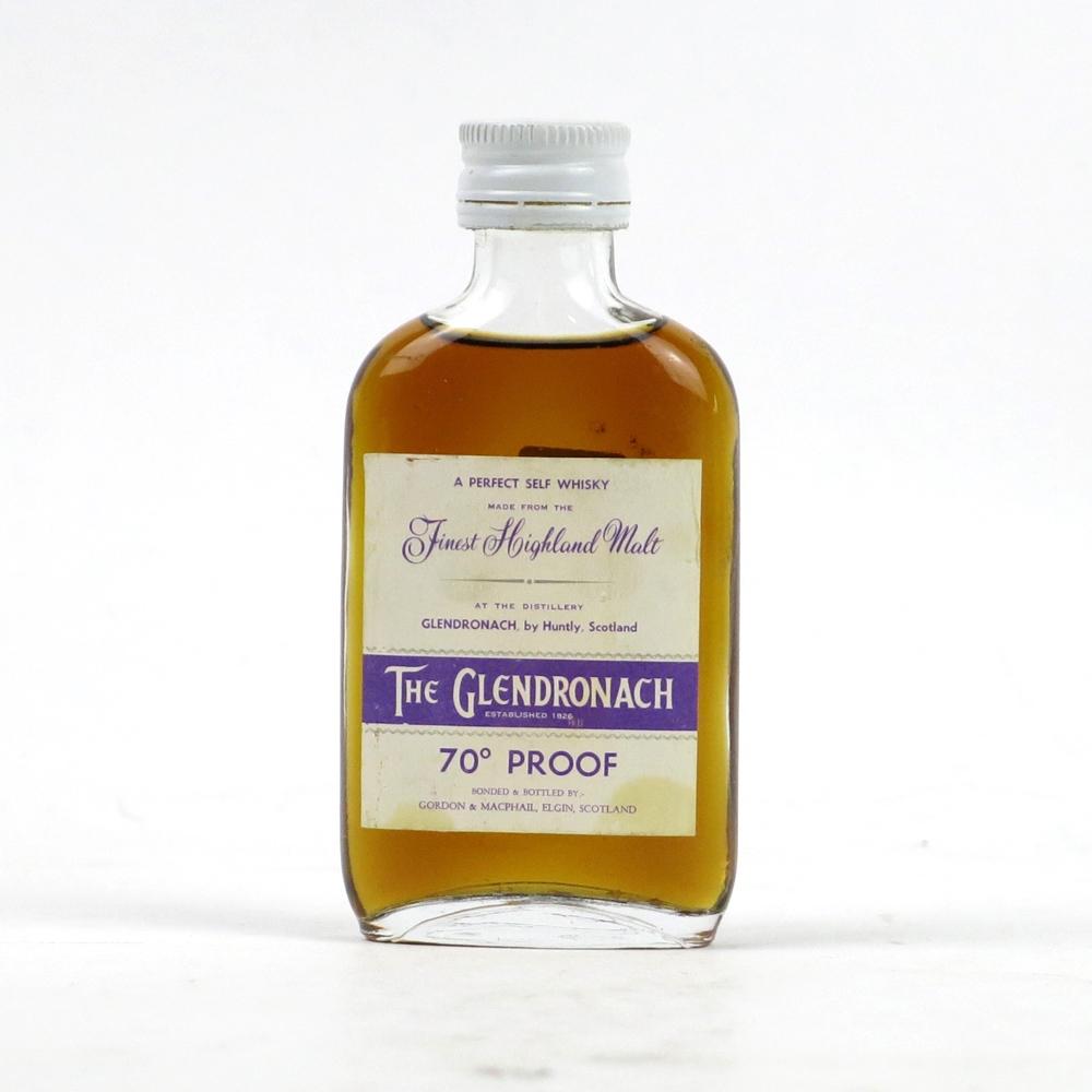 Glendronach Highland Malt 1970s Miniature