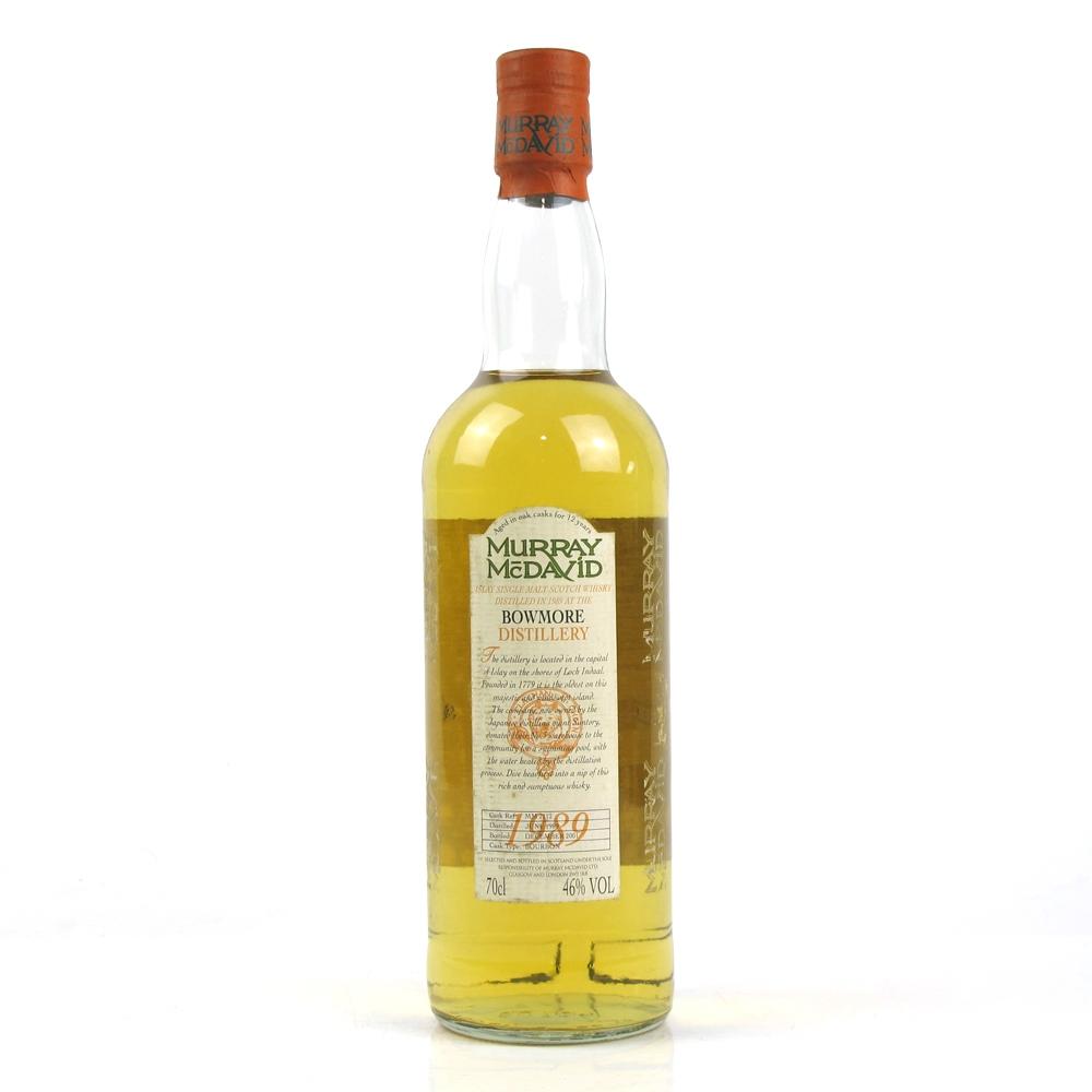 Bowmore 1989 Murray McDavid 12 Year Old