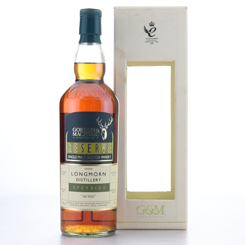 Longmorn 1968 Gordon and MacPhail Reserve​ Series