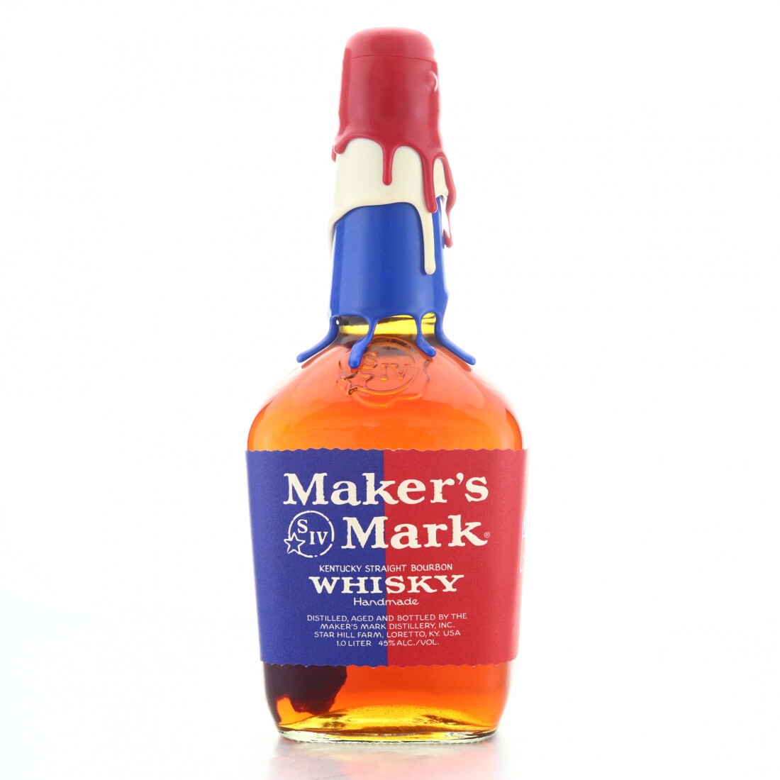 Maker's Mark Kentucky Straight Bourbon 1 Litre / Rock the Vote 2008