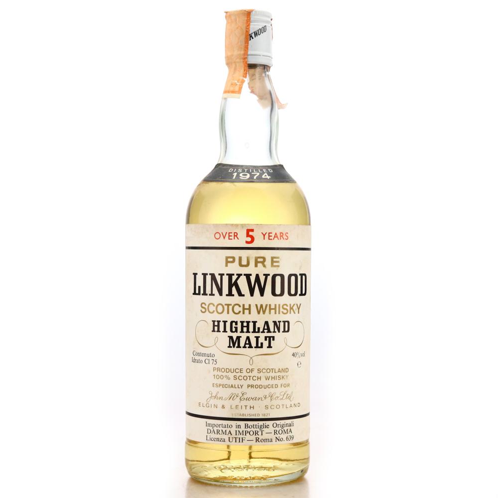 Linkwood 1974 John McEwen 5 Year Old / Darma Import