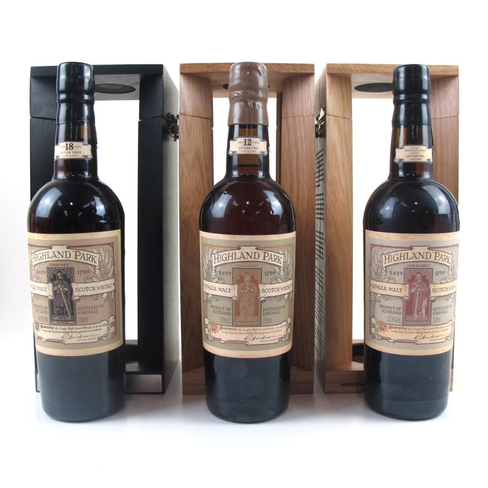 Highland Park Magnus Collection 3 x70cl