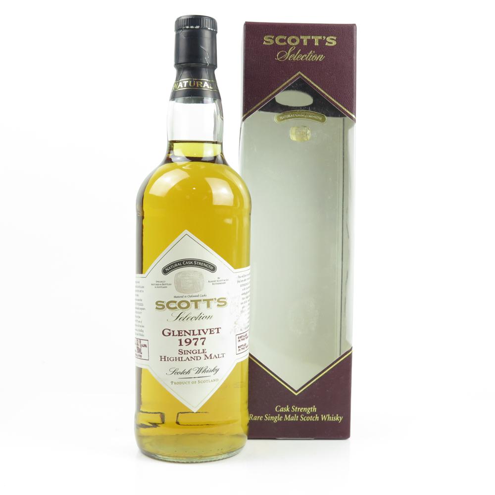Glenlivet 1977 Scott's Selection 75cl / US Import