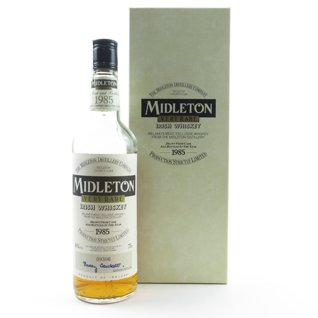Midleton Very Rare 1985 Release / Low Fill 