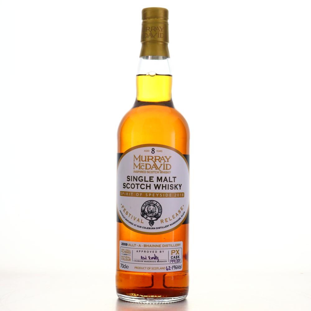 Allt-A-Bhainne 2009 Murray McDavid 8 Year Old / Spirit of Speyside 2018