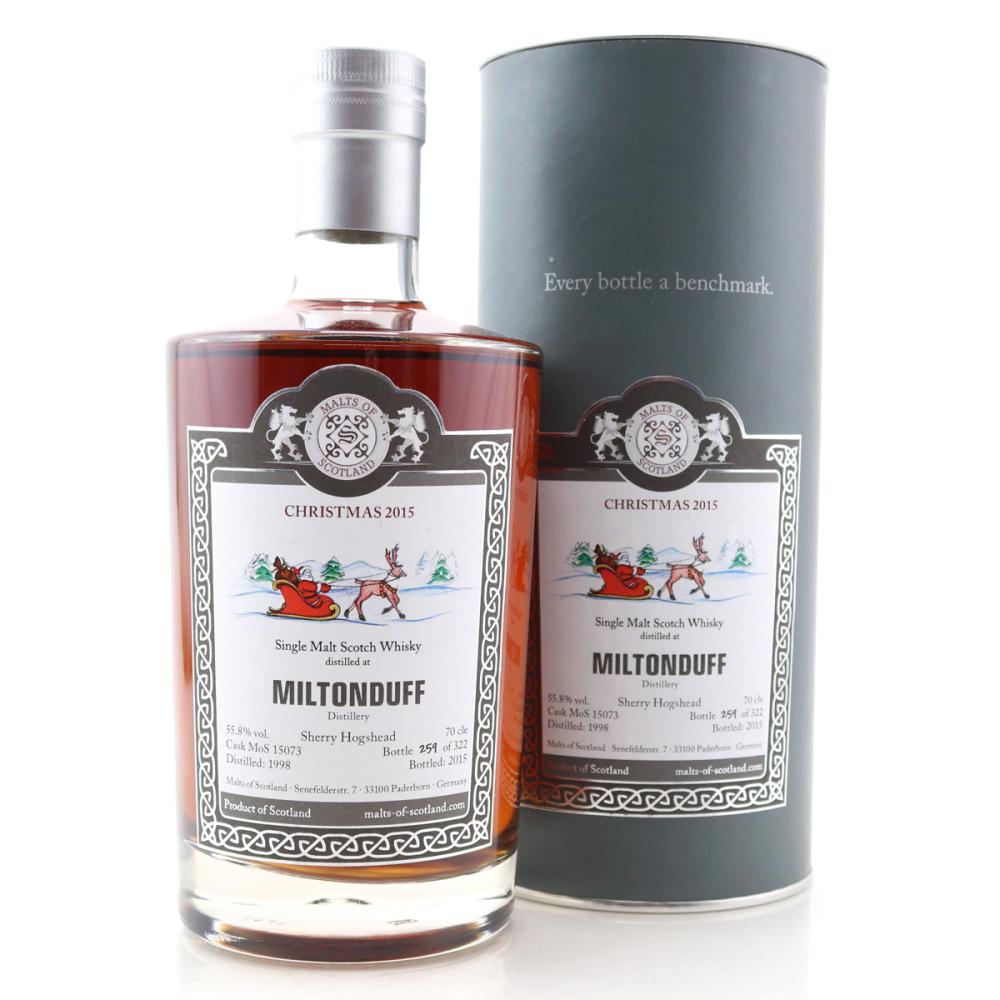 Miltonduff 1998 Malts of Scotland / Christmas 2015