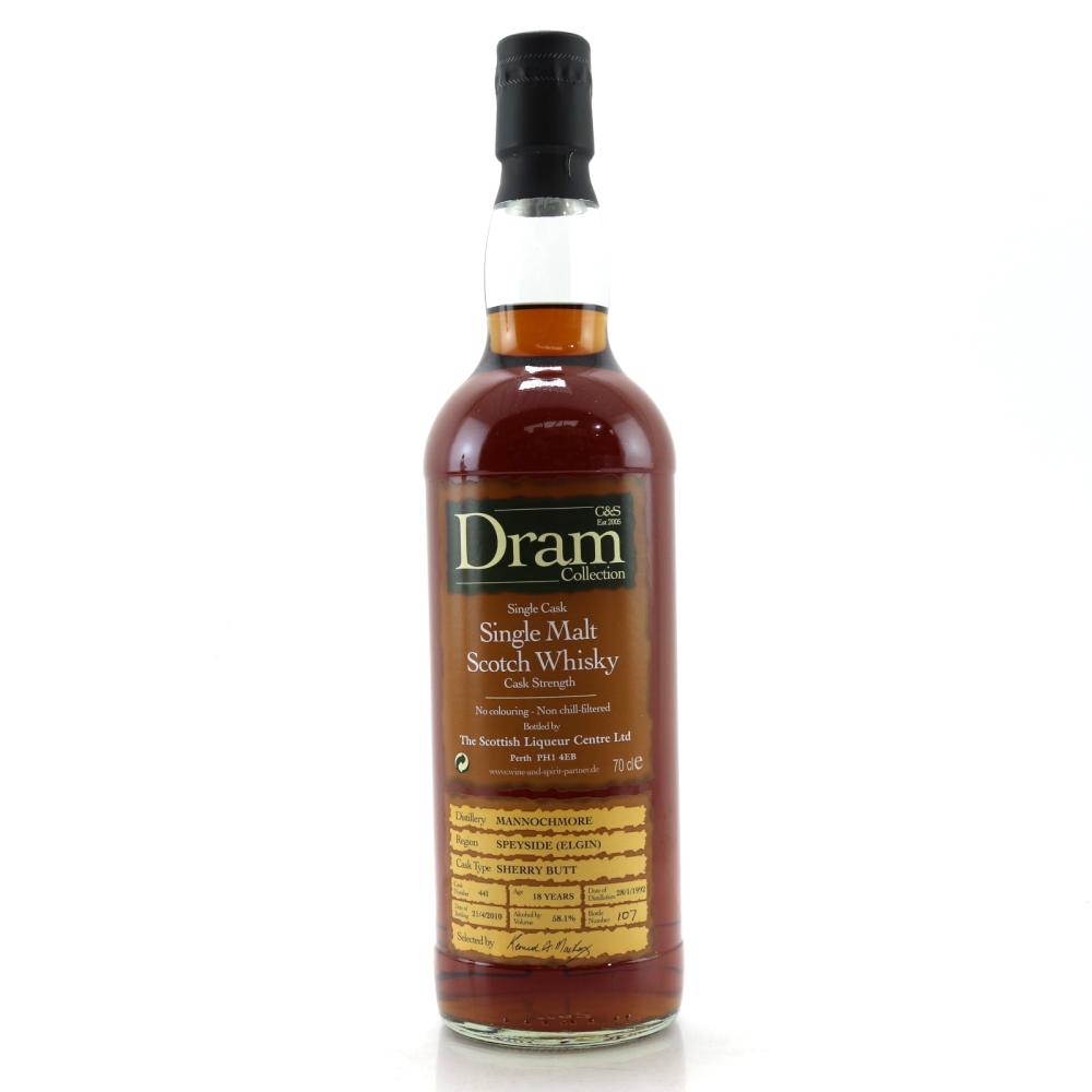 Mannochmore 1992 Morrison and MacKay 18 Year Old
